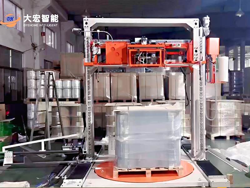 缠膜打包一体机.jpg 缠膜打包一体机.jpg