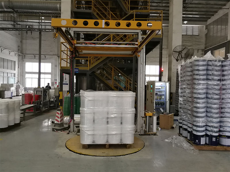 覆顶托盘缠绕机&nbsp;助力行业包装升级