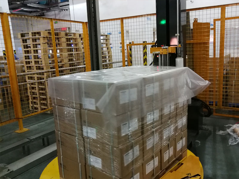 覆顶托盘缠绕机&nbsp;助力企业降本增效