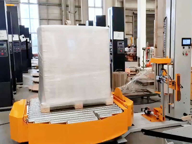 1&nbsp;小时裹&nbsp;30&nbsp;托！大宏自动托盘缠绕机开启包装高速时代