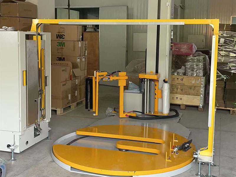 仓储空间救星！m&nbsp;型缠绕膜机让包装高效又省地