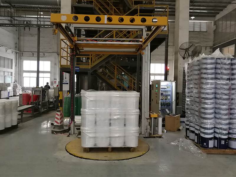 一键开启高效包装！覆顶缠绕机成企业省心之选