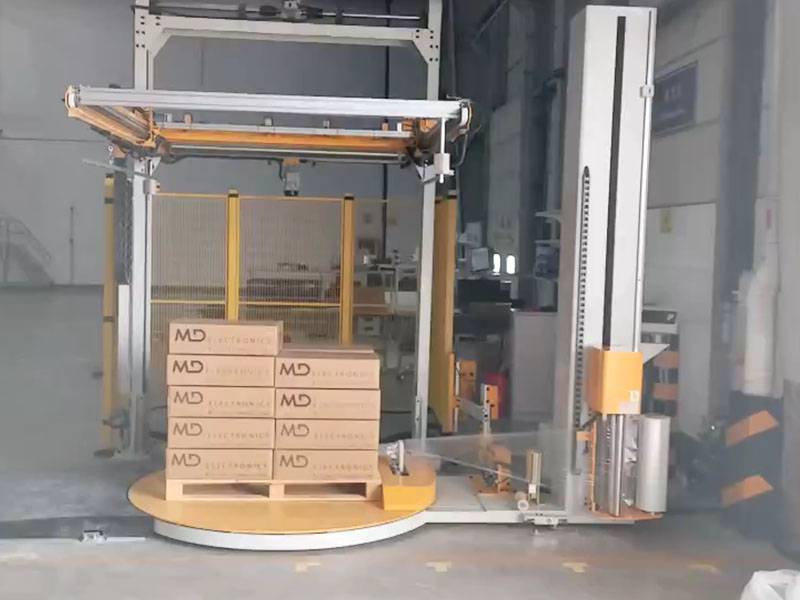 包装难题一键解决！覆顶缠绕机凭实力出圈