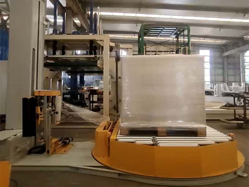 包装流水线总卡壳？这款在线缠绕机让生产流畅无阻