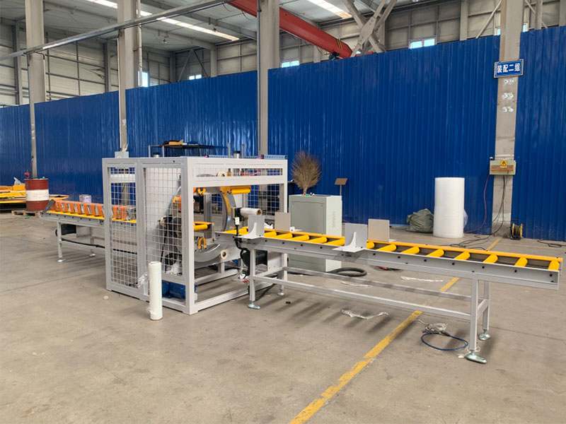 管材包装新方案：这款水平缠绕机如何实现无人化高效作业？