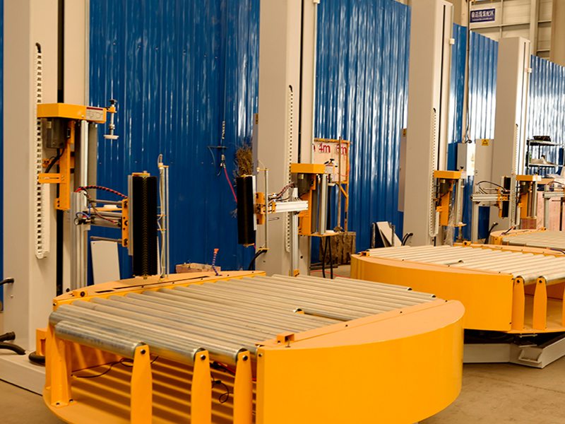 生产线因包装拖后腿？在线缠绕机如何为企业节省工时与空间