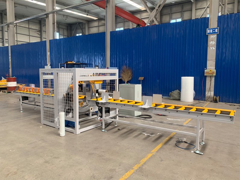 板材包装一致性提升80%！水平缠绕膜包装机让出货更规范更高效