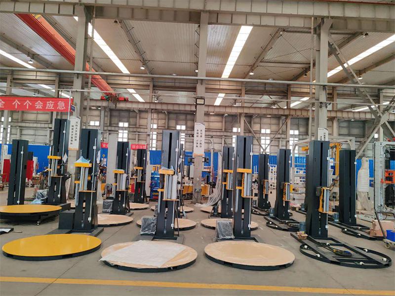 托盘式缠绕包装机解决出货松包难题，高效提升托盘打包稳定性与包装