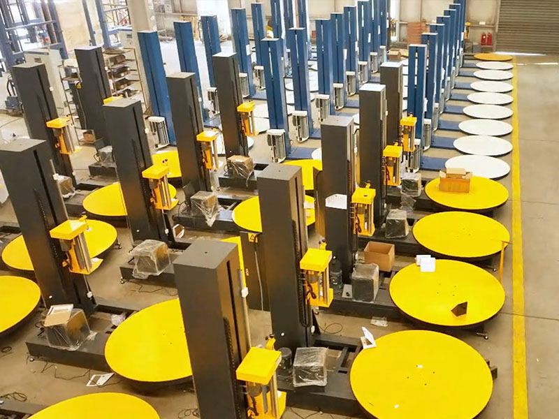 托盘缠绕机的操作方法及步骤