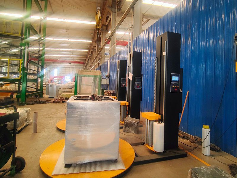 缠绕膜打包机器让托盘出货更省人力、省耗材、省时间