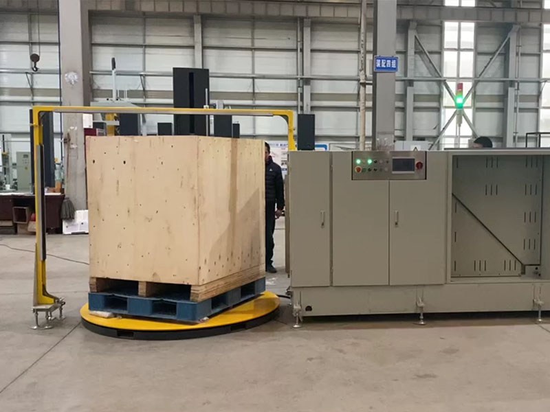 一台机器解决两道工序，穿剑缠膜捆扎一体机让打包更高效