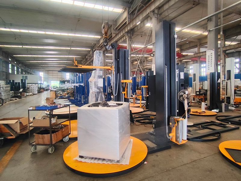 加压式缠绕包装机——为高层货物、轻货物提供稳固保护的理想选择