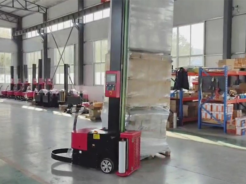 自走式预拉伸膜缠绕机：灵活高效的包装利器