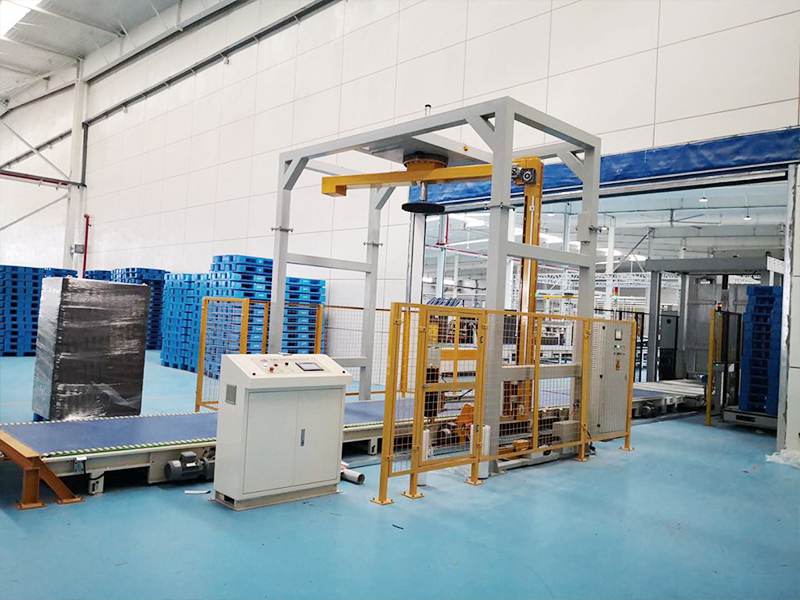 龙门架式压顶缠膜机：为托盘货物提供稳固与安全的双重保障