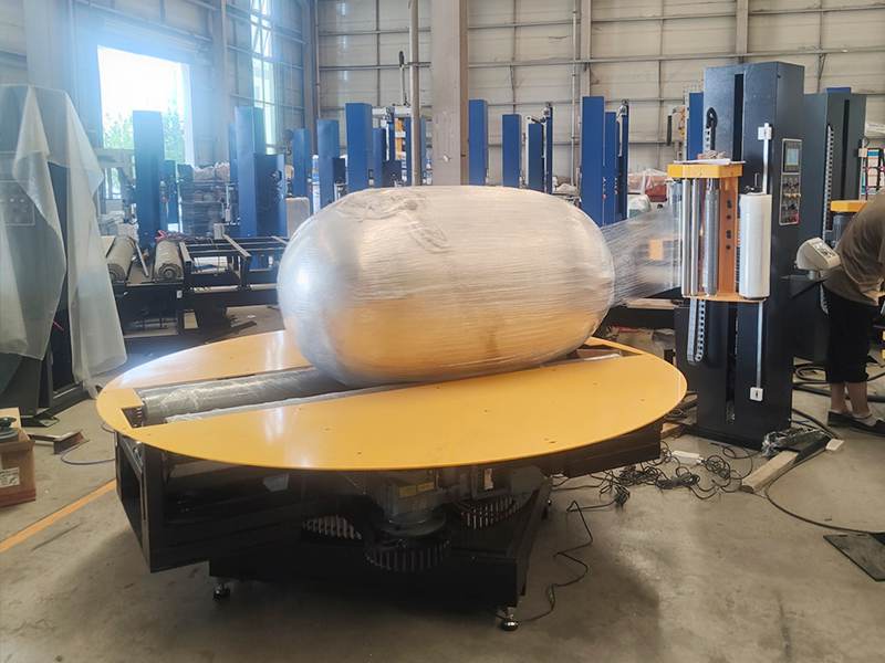 圆筒缠绕包装机：卷材类产品运输的可靠防护