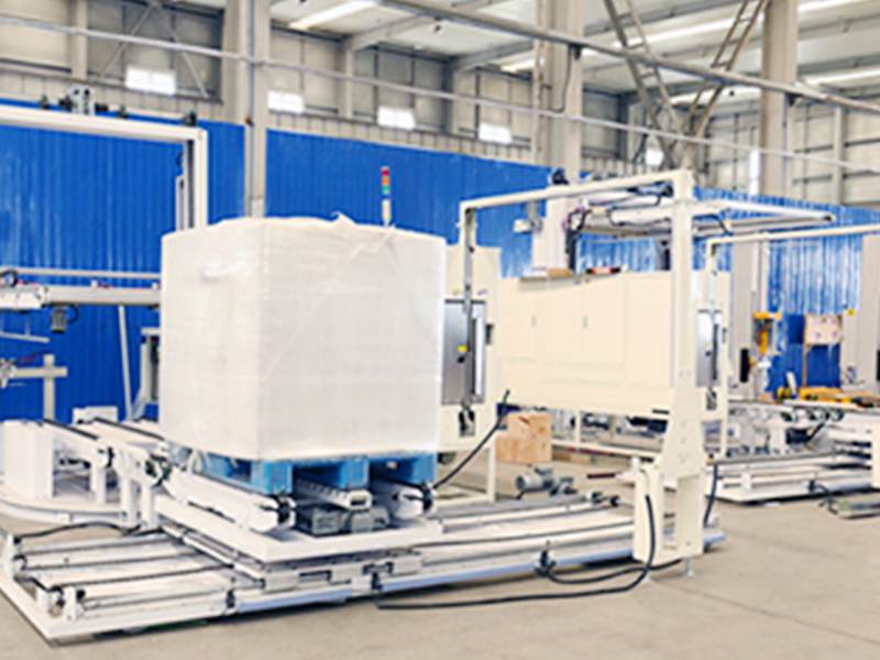 全自动打包捆扎缠膜一体机：多功能集成让托盘包装更高效