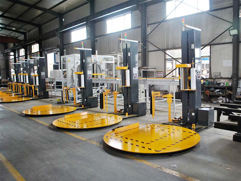 出货效率跟不上？全自动缠绕包装机让托盘包装更省时省力