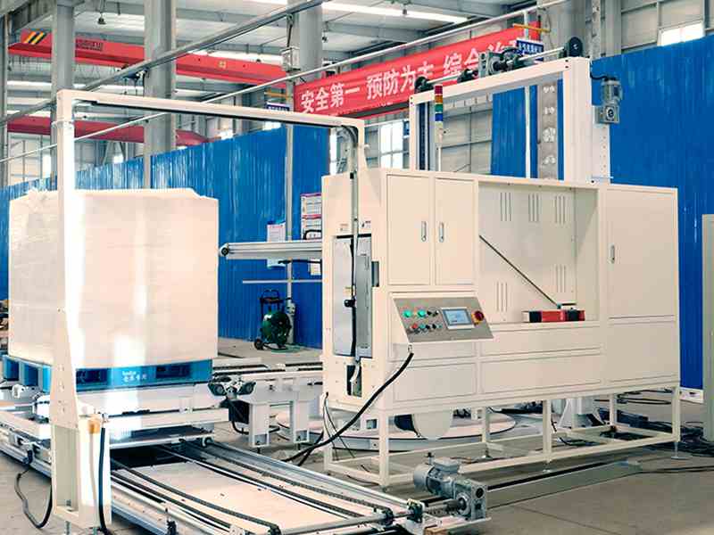 垂直穿剑打带机—精准张力控制，重型货物捆扎更安全