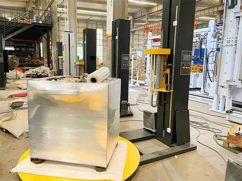 托盘缠绕膜包装机，自动化操作，减少人工降低成本