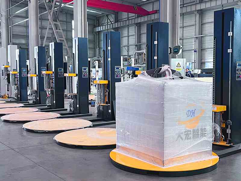 托盘式缠绕包装机帮你节省耗材，提升出货效率与运输安全