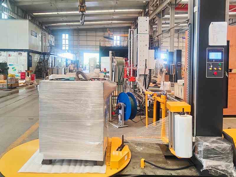 托盘缠膜机，高效稳固包装设备，提升出货效率