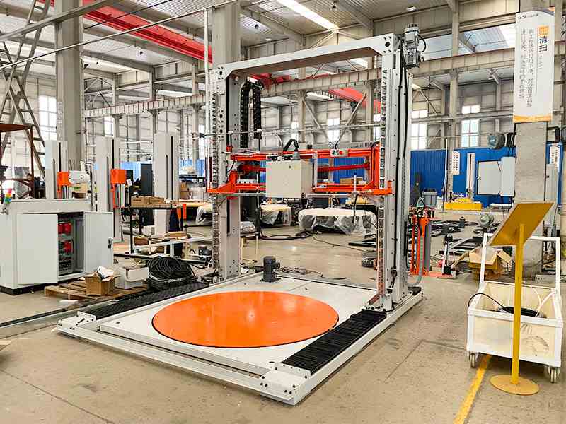 捆扎缠膜一体机，一机双效高效包装，稳固又省人工