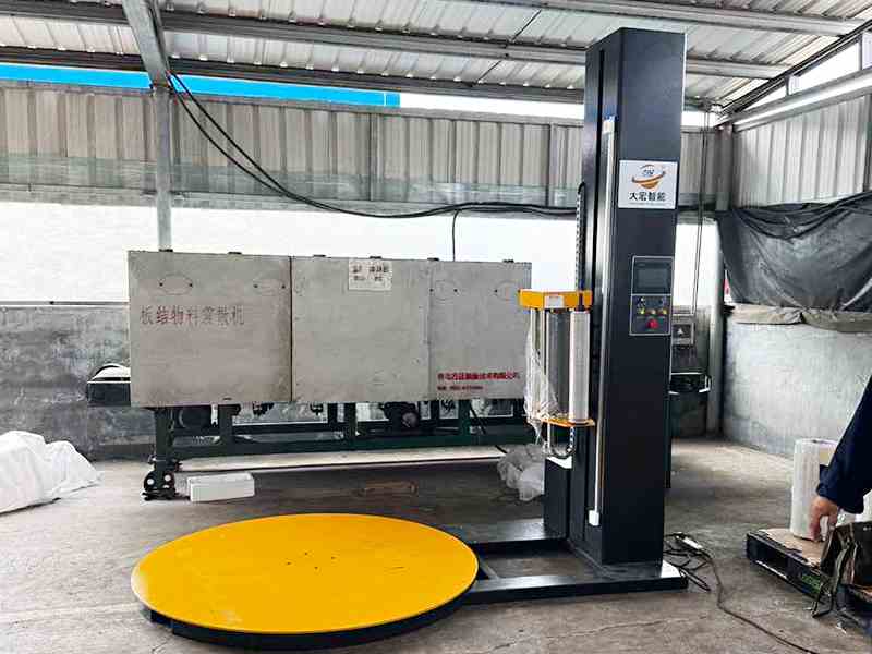 出货慢、耗材多？托盘缠绕包装机帮你节省人力与成本