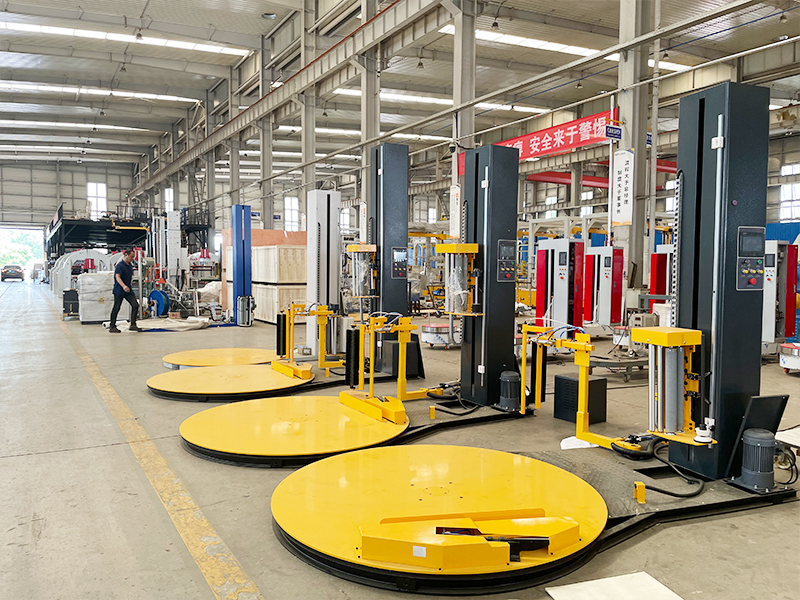 自动托盘缠绕膜包装机助力企业提升包装效率