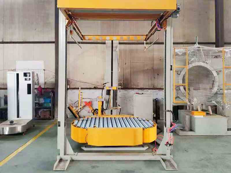 覆顶缠膜一体机在托盘防护包装中的结构特点与应用表现