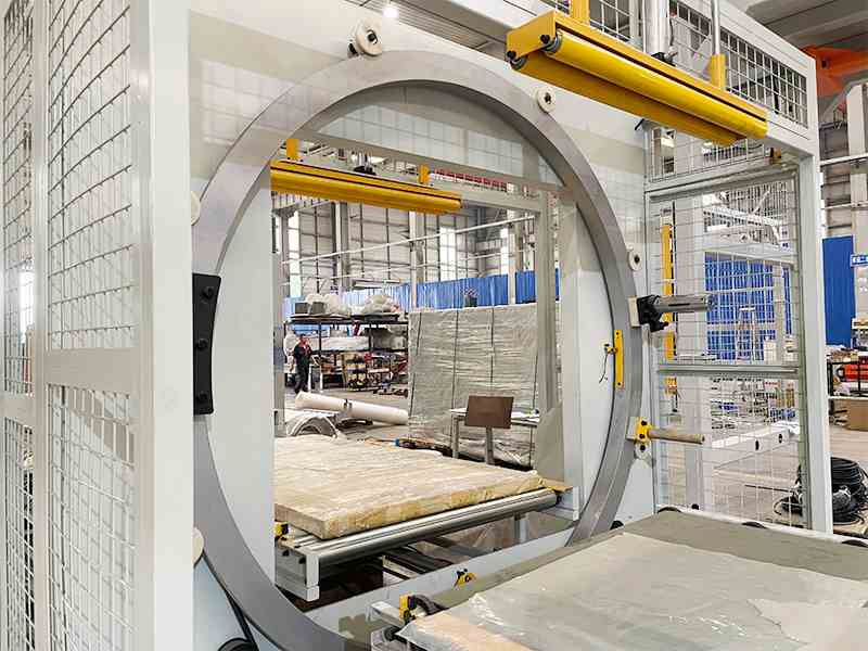 水平缠绕机在长条形建材与型材包装中的应用结构与功能特点