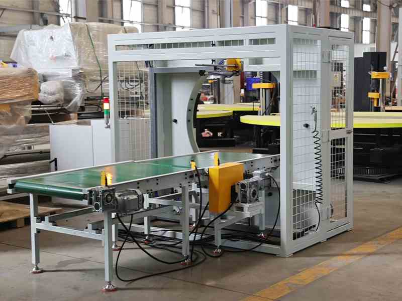 板材批量出库难控？水平板材缠绕膜包装机带来更稳定的包装节奏