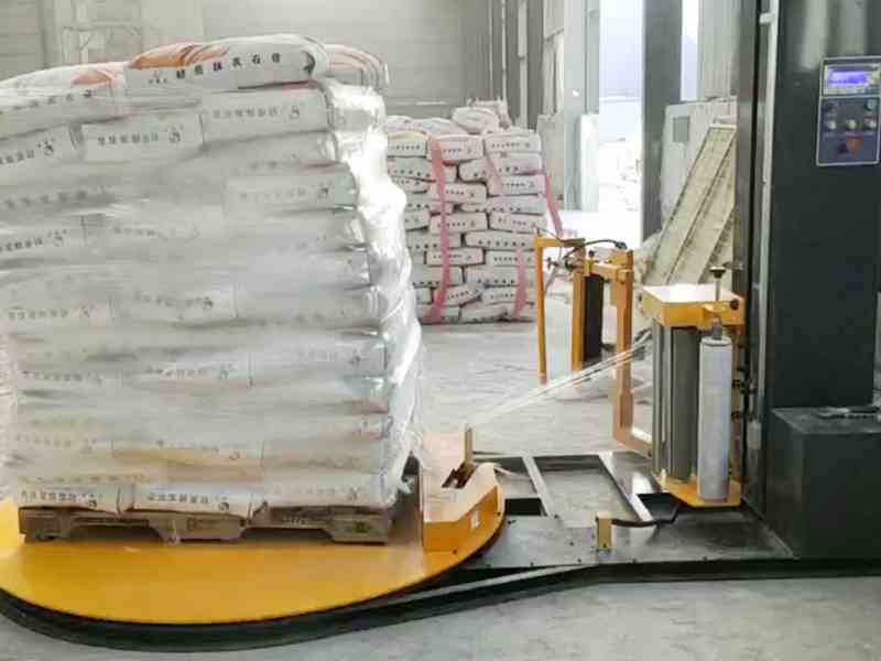 人工缠膜速度不稳定？托盘自动缠膜