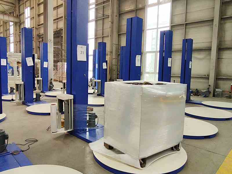 薄膜用量高、缠绕不紧？预拉伸缠绕膜包装机让托盘包装更可控