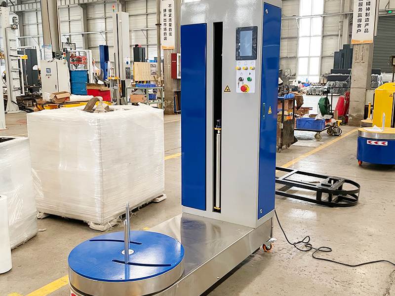 机场行李打包机适用于海外行李包装场景