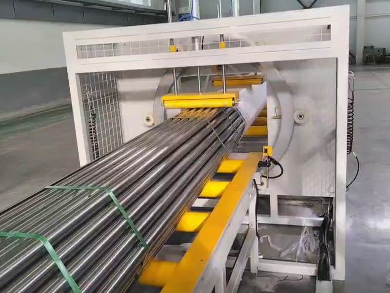 管材缠绕包装机 - 长条类产品自动