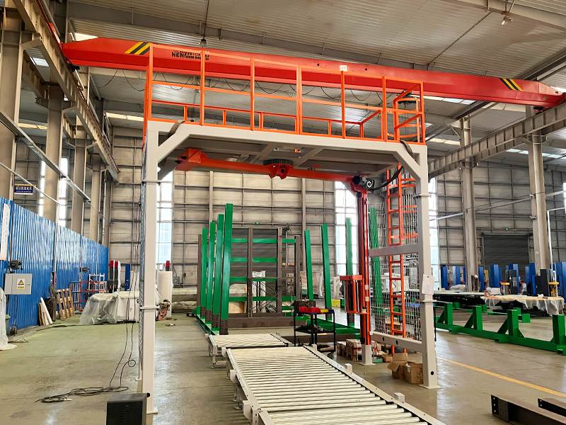 自动化产线如何实现无人包装?龙门