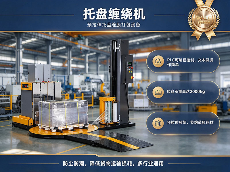 小批量多品种生产模式下,缠膜打包